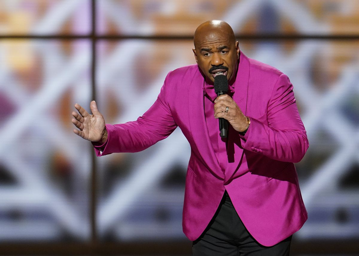 In 2000, he started hosting "The Steve Harvey Morning Show" which...